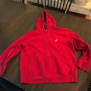 Nautica Red Medium zip up